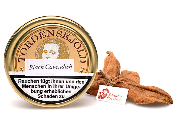 Tordenskjold Black Cavendish Pipe tobacco 50g Tin
